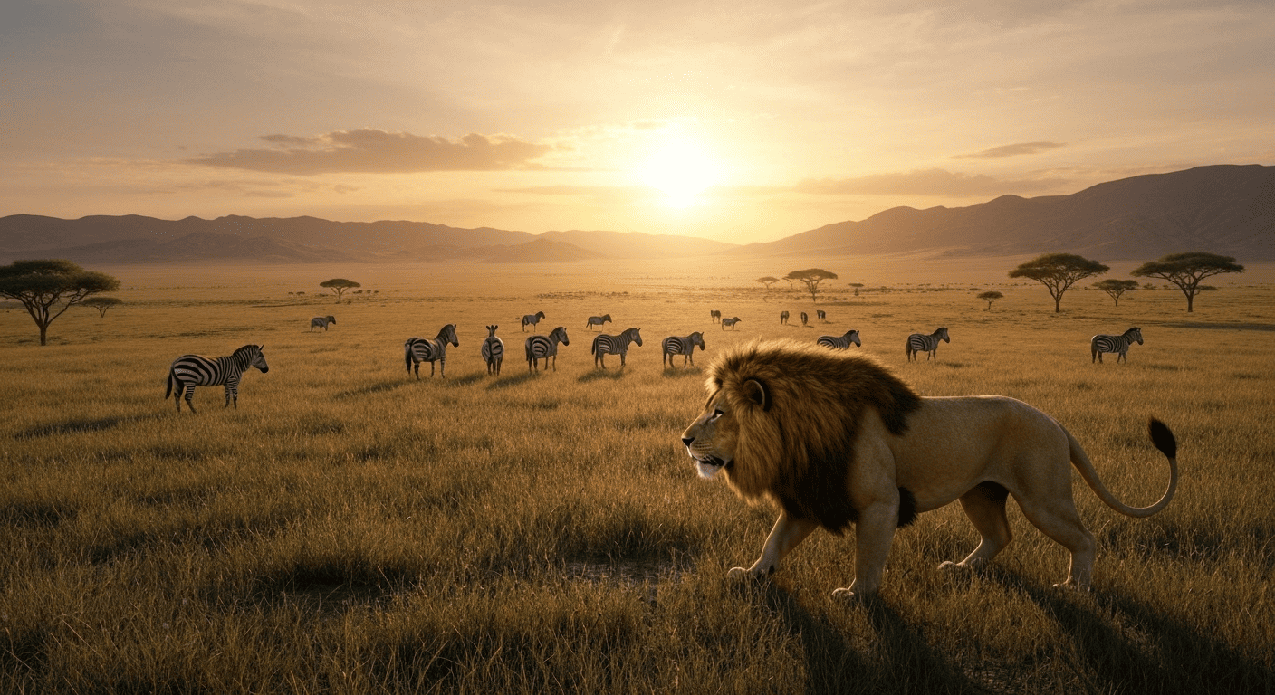 Lion Hunting 3D